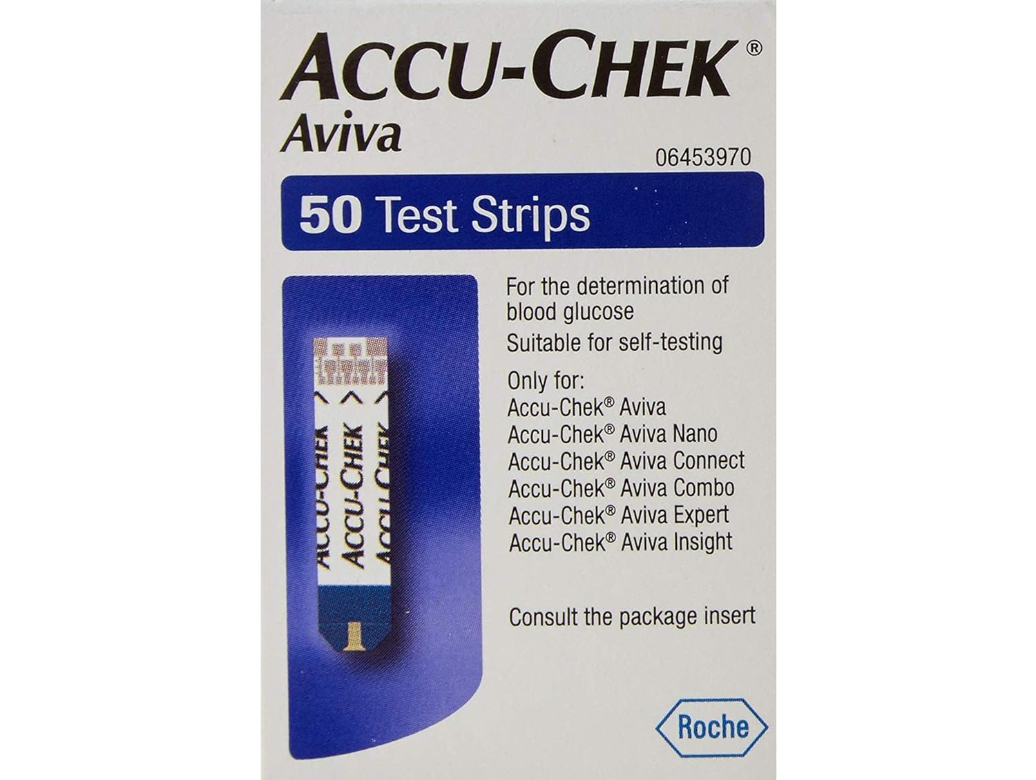 Accu-Check ACC117S Accu-Chek Aviva Teststreifen, 50 Stück