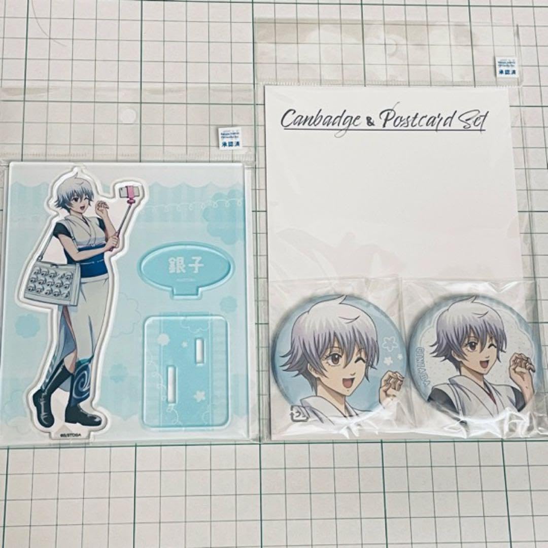 銀魂　アニカフェ　缶バッジ　坂田銀時　9点セット 銀魂 坂田銀時 缶バッジ まとめ売り｜Yahoo!フリマ（旧PayPay