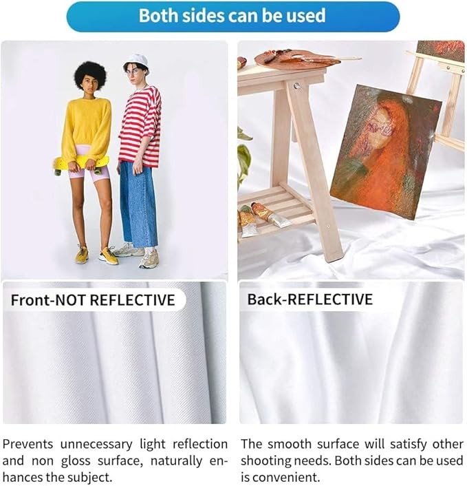 Fondo Fotográfico Blanco Hemmotop 10x8 pies miniatura 7