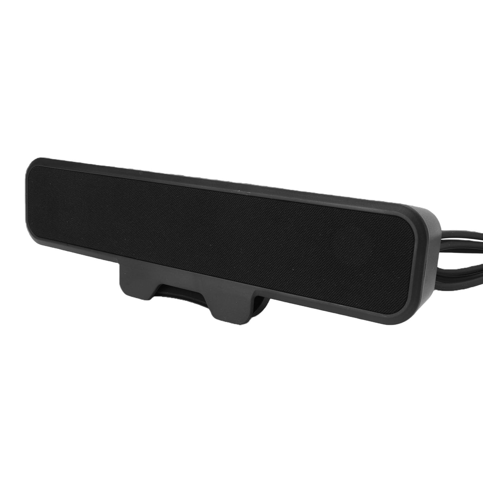 Altoparlanti per Computer per PC Desktop, Clip on, 10 W | Doppi Driver da 1,4 Pollici, Apertura A Morsetto da 1,97 Pollici, Design Salvaspazio, Alimentazione USB A e C