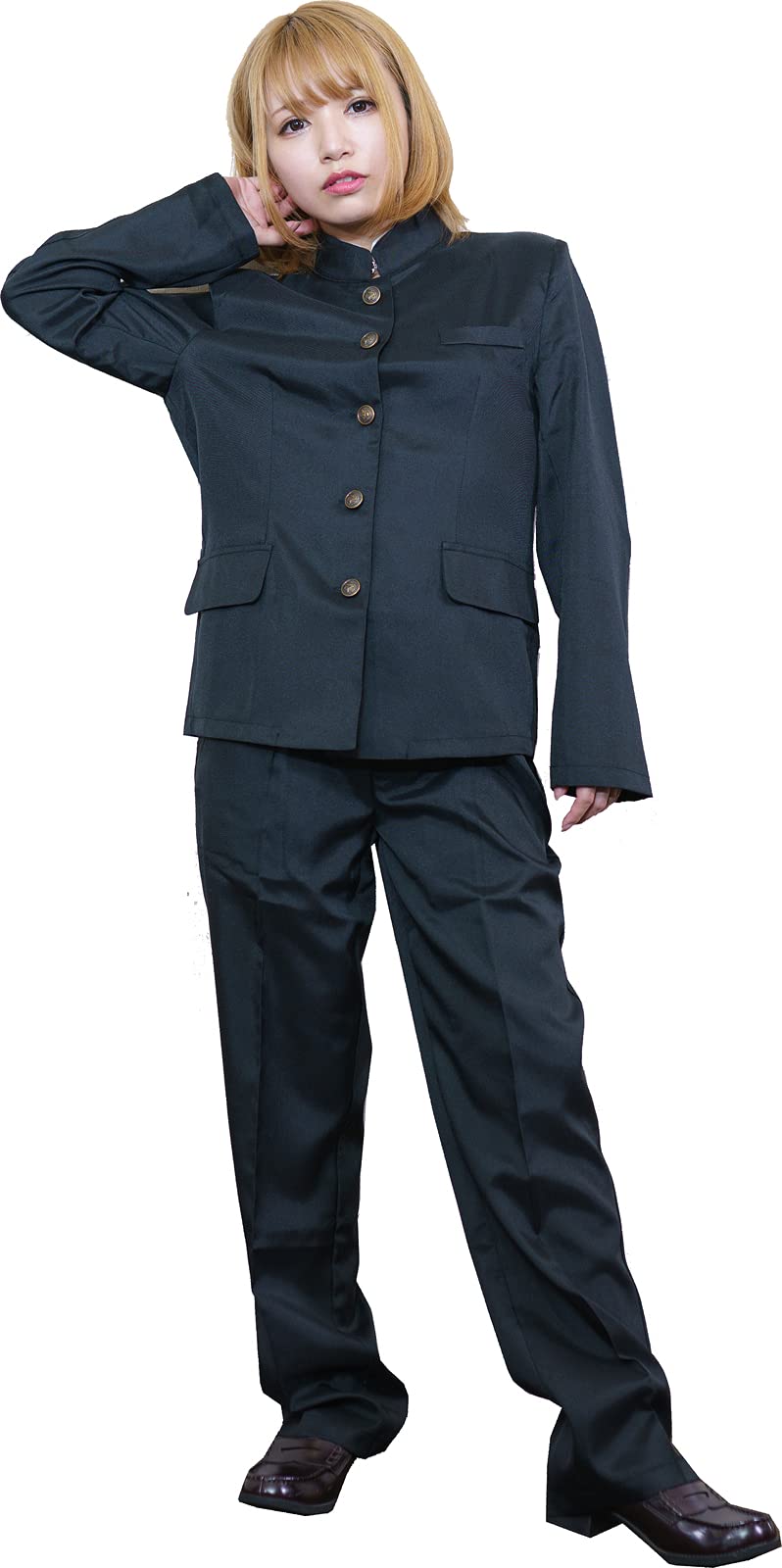 Amazon.co.jp: [スペースホビー] 学ラン コスプレ ヤンキー レディース  