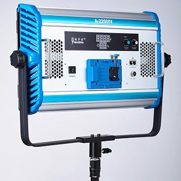 A-2200IV LED Video Lighting Panel Ultra Bright Bi-Color 100W, 3200K-5600K High CRI/TLCI 97+ Professional Studio Photography Lighting with Remote Control