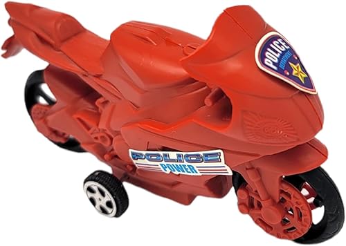 Miniatura 6 de AMERICAN WIT Paquete de 12 motos de tracción (4,25 pulgadas) 12 bicicletas, varios colores rojo, negro y azul. Plástico