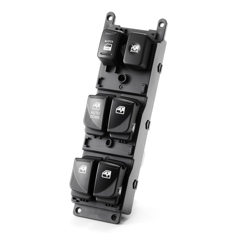 Interruptor mestre do vidro elétrico Lin Cin Yin para Hyundai Accent 2007 a 2010 – Lado dianteiro esquerdo