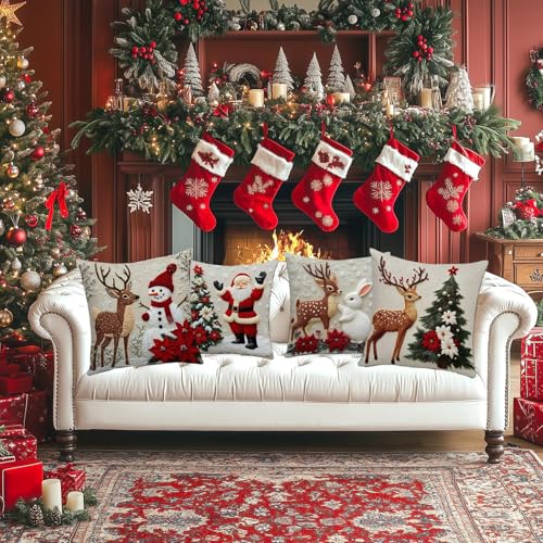 Housse de coussin pour décoration de la maison chaleureuse - 8