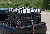 Vista 7 de Mytee Products - Red de carga resistente de 6' x 8' para cama de camioneta con anillos en D y accesorios de sujeción - Resistente red de carga