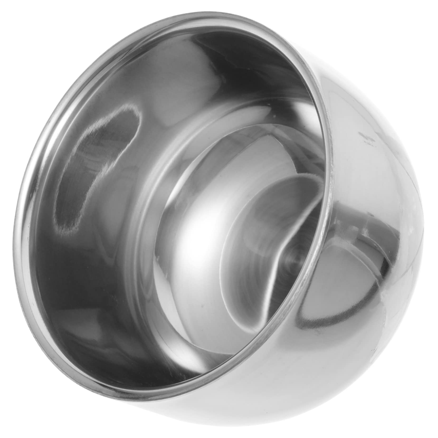 NOLITOY 2pcs Metal Shaving Bowl Large Capacity Shaving Mug for Men Beard Accessories