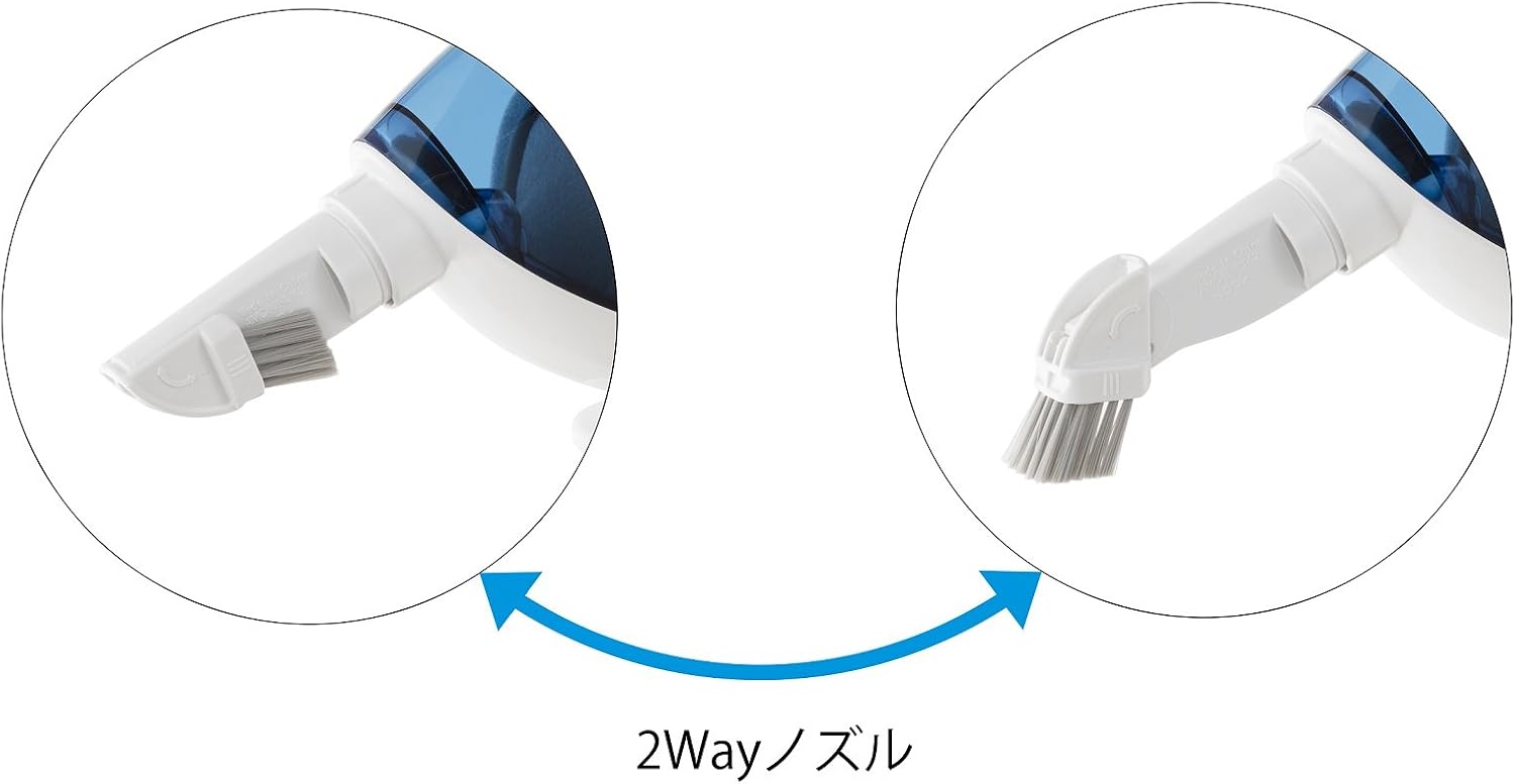 Panasonic handheld vacuum cleaner blue white MC-D25CP-WA