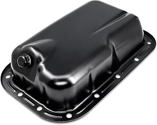 Lower Engine Oil Pan Sump with Drain Plug, Compatible with 2011-2019 Dodge Charger, 2011-2020 Challenger, 2012-2017 Jeep Wrangler, 2018 Wrangler JK, 2011-2020 Chrysler 300, 3.6L