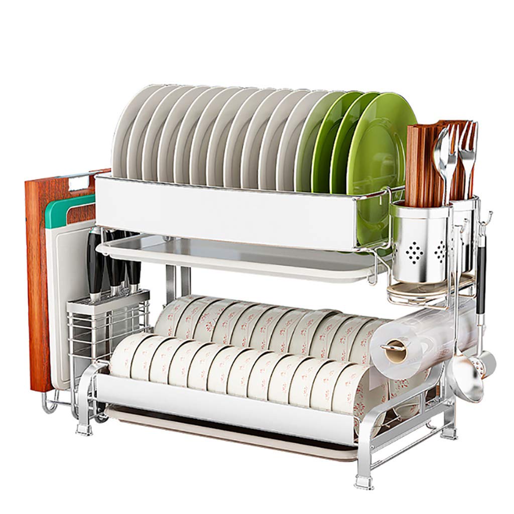 Buy Dish Racks for Counter or Wall , Dish Drying Rack Stainless Steel 2