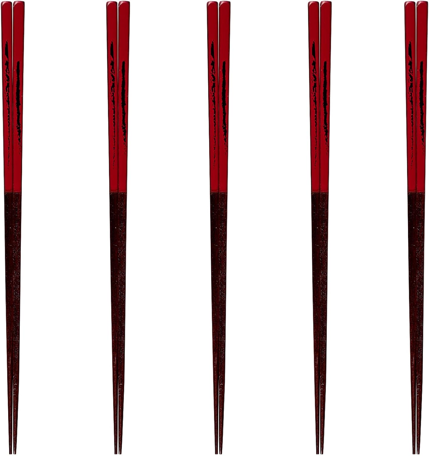 J-kitchens PID589887 Japanese Chopsticks, Set of 5 Pairs, Material: Wood, Chopsticks, Made in Japan