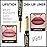 evpct 1Pcs Light Mauve Red Matte Lip Liner and Lipstick Combo Set Kit for Women, Magic Neutral Lipstick 24 Hours Original Lipsticks and Lips Liner Pencil Stain Makeup Long Lasting Waterproof, 22