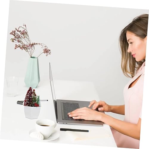 Miniatura 8 de NOLITOY 3 piezas de simulación de Navidad planta en maceta, mini piñas artificiales en maceta, plantas de interior vivas falsas pequeñas de Navidad