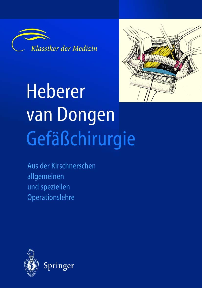 Gefäßchirurgie (Kirschnersche allgemeine und spezielle Operationslehre)