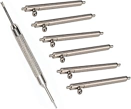 for 20mm Quick Release Spring Bars Watch Pins - 6PCS Stainless Steel Watch Replacement Band Pins 20mm Strap Link Pins Diameter 1.5mm + Spring Bar Tool (20mm)
