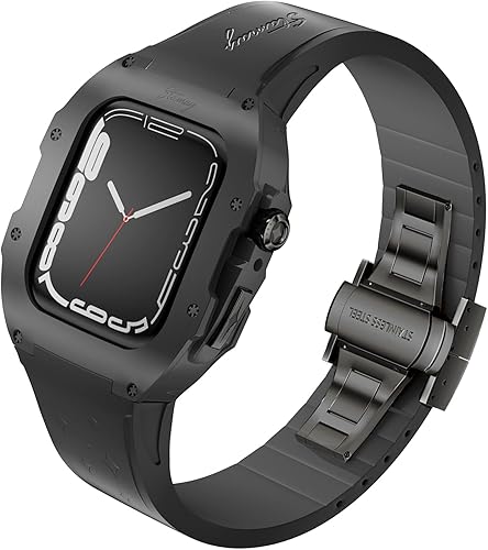 Ultimate Apple Watch Series 987SE. Combo de correa y funda para 441.772 in el epítome de fuerza, elegancia y protección inigualable