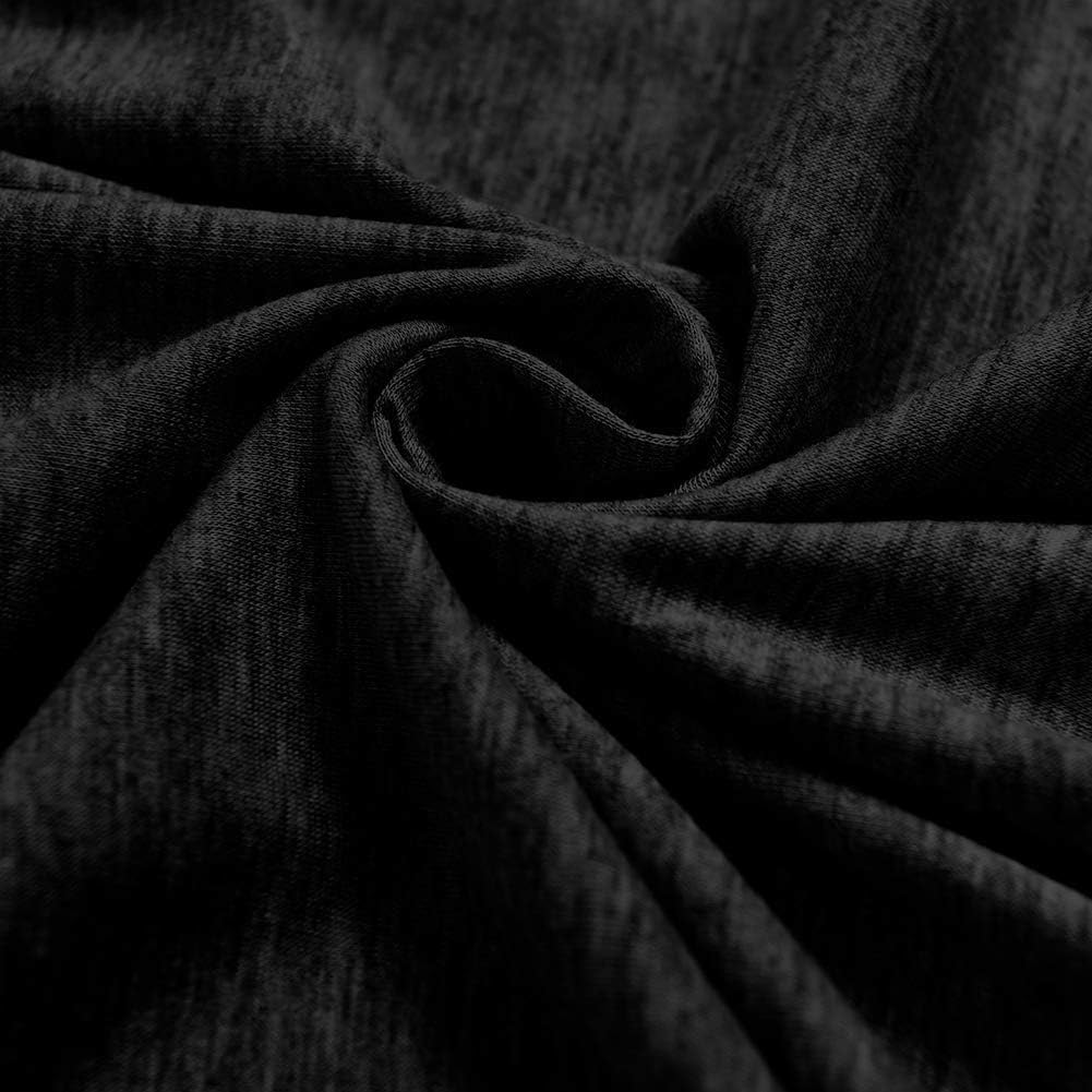 Womens Turtleneck Long Sleeve Maxi Sweatshirt Dress Fall Winter Solid Oversized Swing Dress with Pockets - Image 4