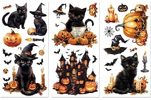 Rub-On Halloween Transfers for Spooky Décor