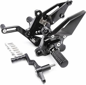 Motorbike Foot Rests for MT-09 MT09 V3 FZ-09 FZ09 MT 09 2021 2022 2023 2024 Aluminum Rearset Footpeg Footrest Rear Set Foot Peg Pedal
