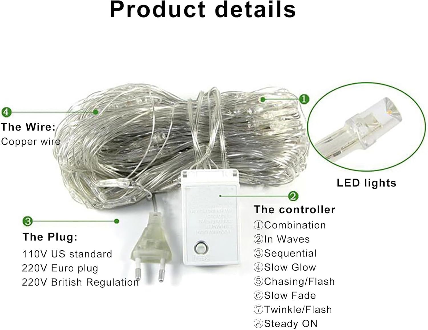 Netzbeleuchtung Außengarten Mesh Beleuchtung 6X4M Außen Weihnachtsbaum Lichter Solarenergie Sträucher Netzbeleuchtung Wasserdicht Mit 8 Modi Für Gartenhaus Halloween Dekor Blau 6x4m Solarnetzlicht(6m