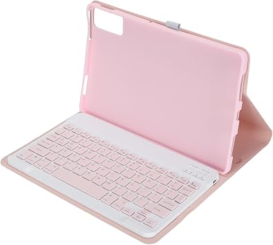 Yunseity Tablet Keyboard Case, ABS PU Leather Keyboard Cover with 150mAh Battery for Tablet SE 11 Inch 2023