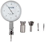 Vista 1 de Fowler 52-563-777-0, Indicador de prueba horizontal con rango de medición de 0-0.008" (blanco)