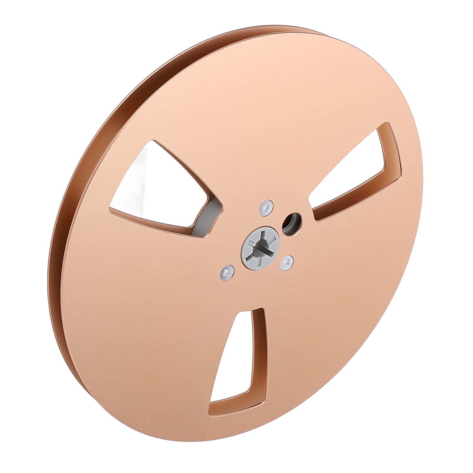 Bobine de Bande Vide 1/4 en alliage d'aluminium or pour magnétophone à bande hifi