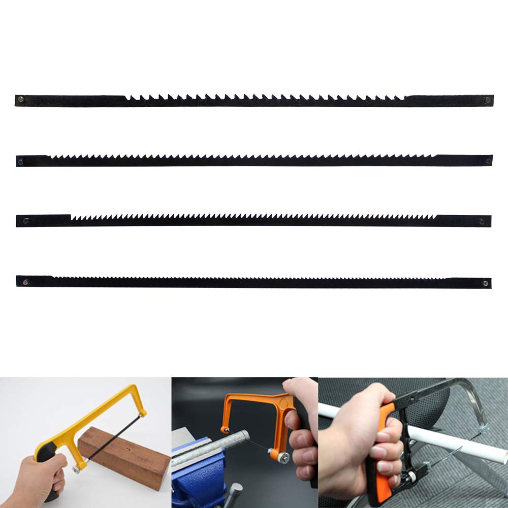 24 hojas de sierra de acero al carbono de 127 mm, accesorios para trabajar cortar, serrar y tallar sobre madera, metal y plástico