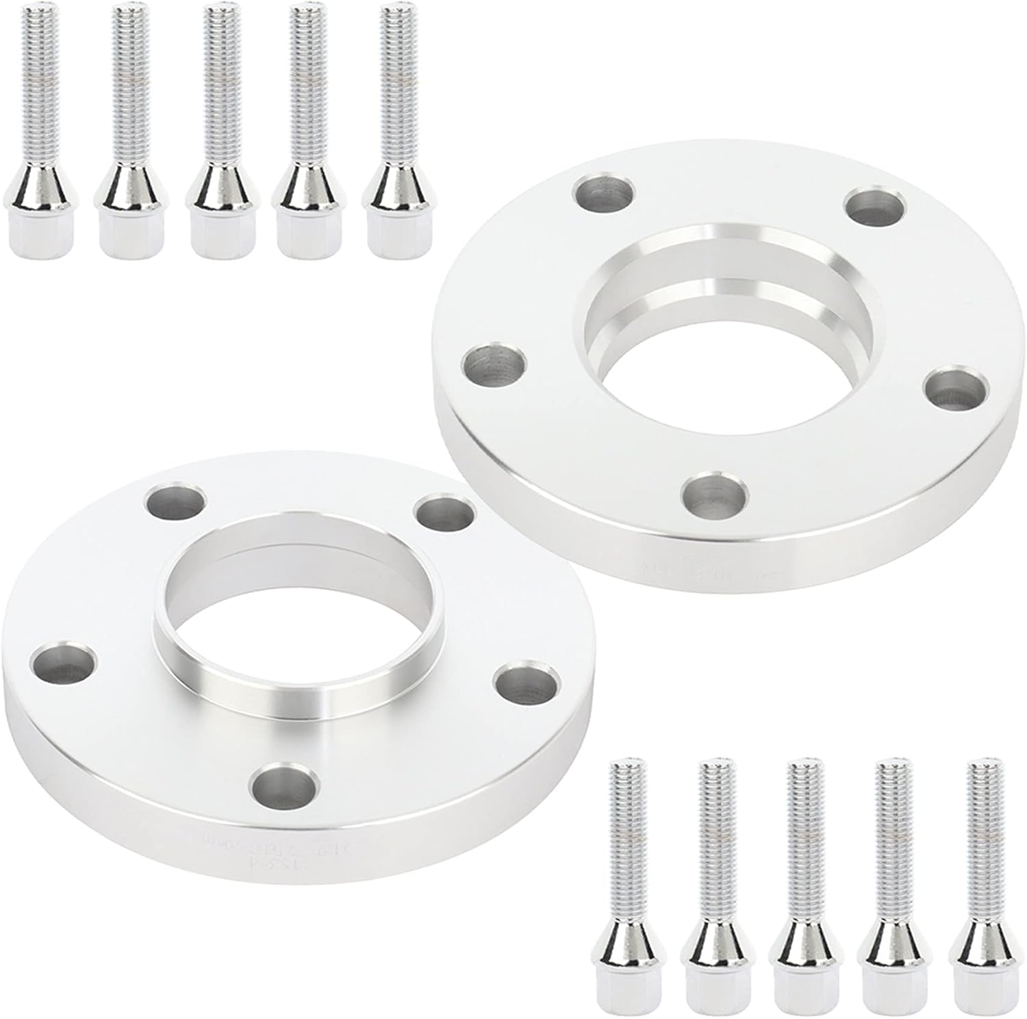 SCITOO 2X 5 Lug Wheel Spacers Hubcentric 20mm 5x120mm to 5x120mm 12x1.5 72.56mm fits for 325ci 325i 325xi 328ci 328i 330i 330xi 325i 325xi 328i