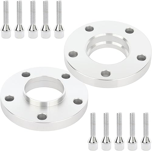 Miniatura 8 de SCITOO 2 espaciadores de rueda de 5 lengüetas centrados de 0.78 pulgadas, 0.78 pulgadas (0.787 in), 0.197 x 4.724 in a 0.197 x 4.724 in, 12 x 1.5