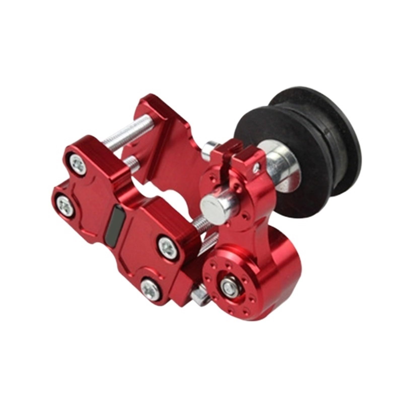 Tendicatena Tendicatena per motociclette, ATV, motocross, puleggia, rullo di regolazione della tensione catena Tendicatena Distribuzione(Red)