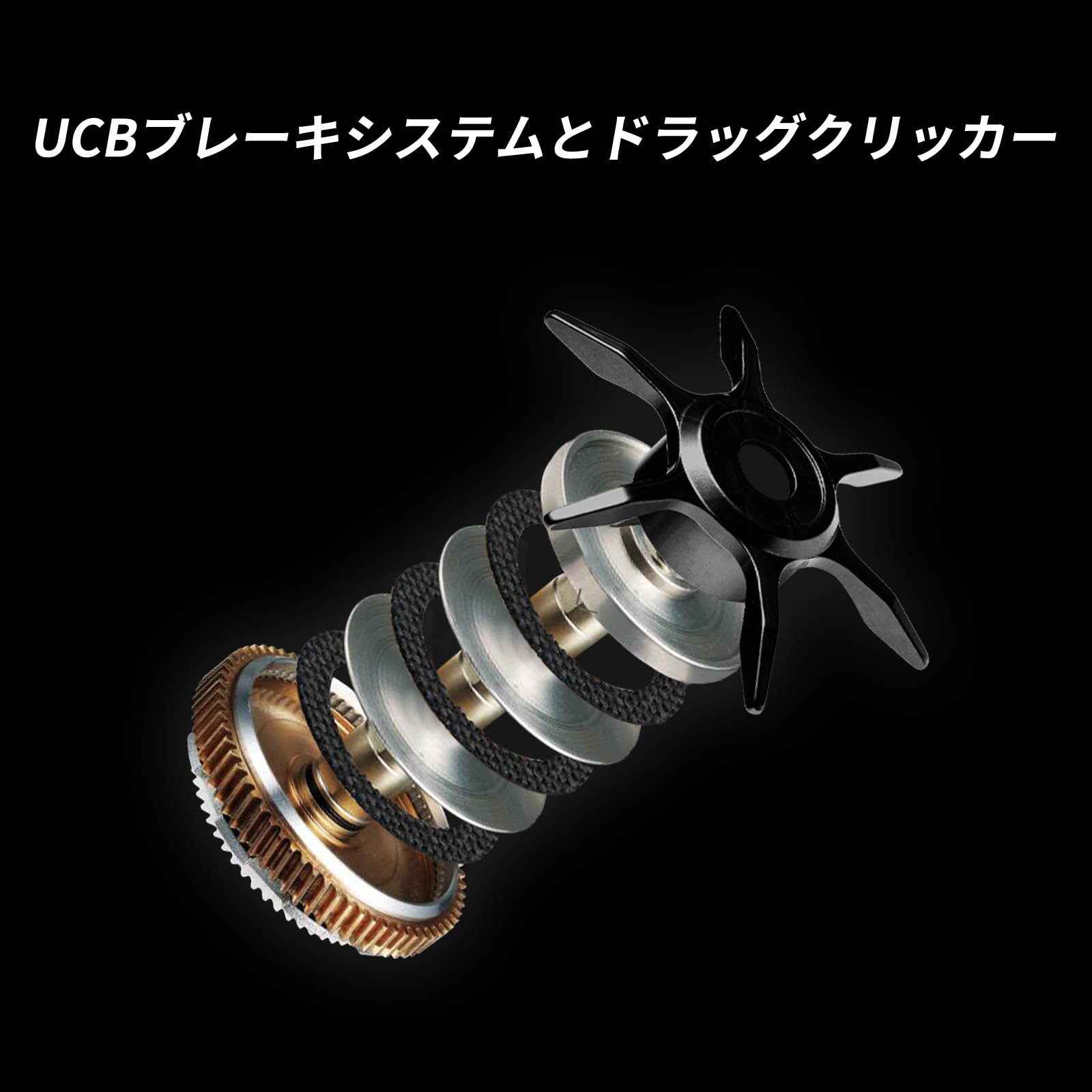 ZANA max DC+SV ブレーキ ベイトリール Amazon | PURELURE ZANA MAX ベイトリール SV磁気ブレーキ＋DC
