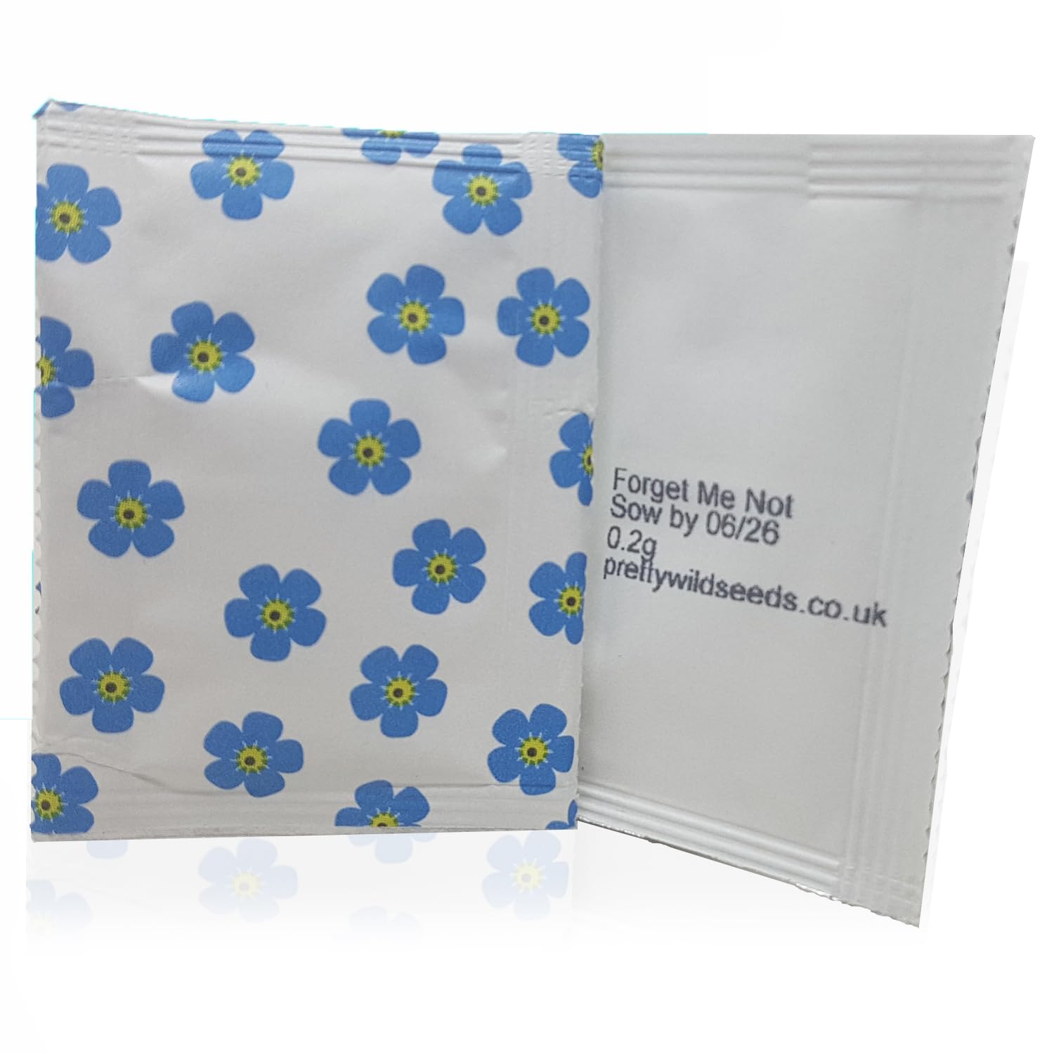 Forget me Not Printed Promo Sachets x20 Gift promotions