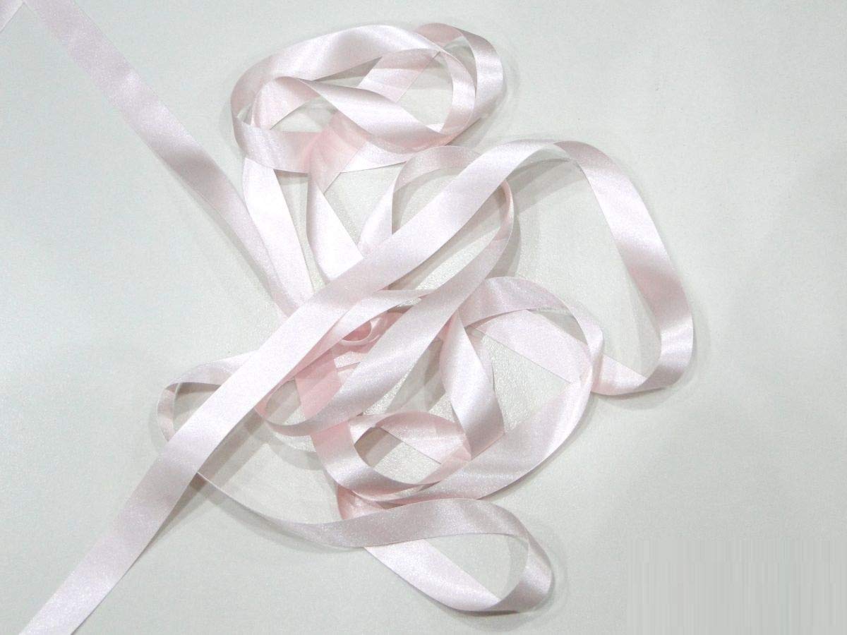 Pale Pink 10mm Satin Ribbon Double Sided Berisfords 3501 (3 Meters)
