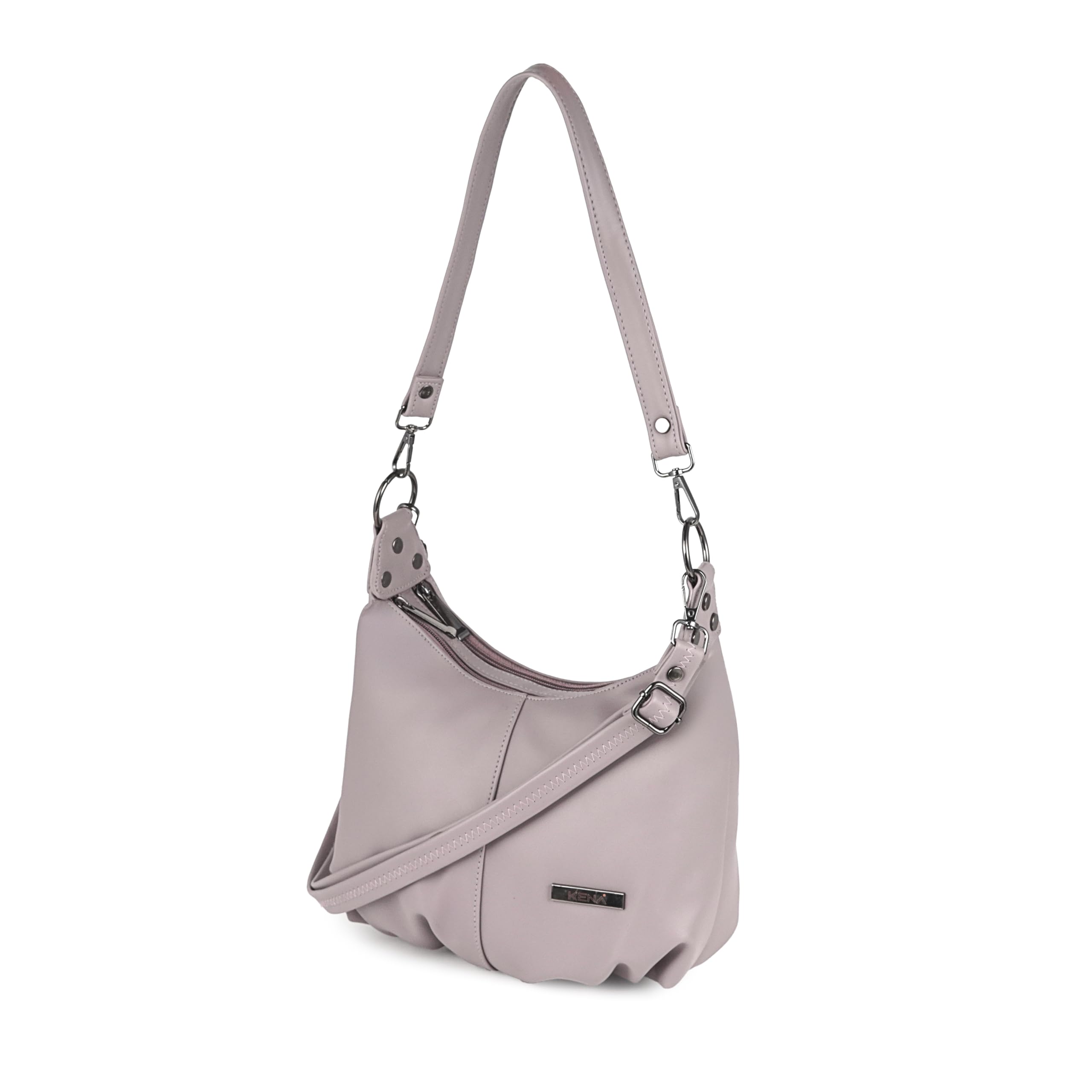 Women’s Stylish Shoulder Handbag – Premium Brown Faux Leather Purse with Adjustable Strap & Spacious Compartments-image-0