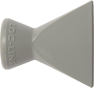 Loc-Line-49427 Coolant Hose Component, Gray Acetal Copolymer, Flare Nozzle, 1