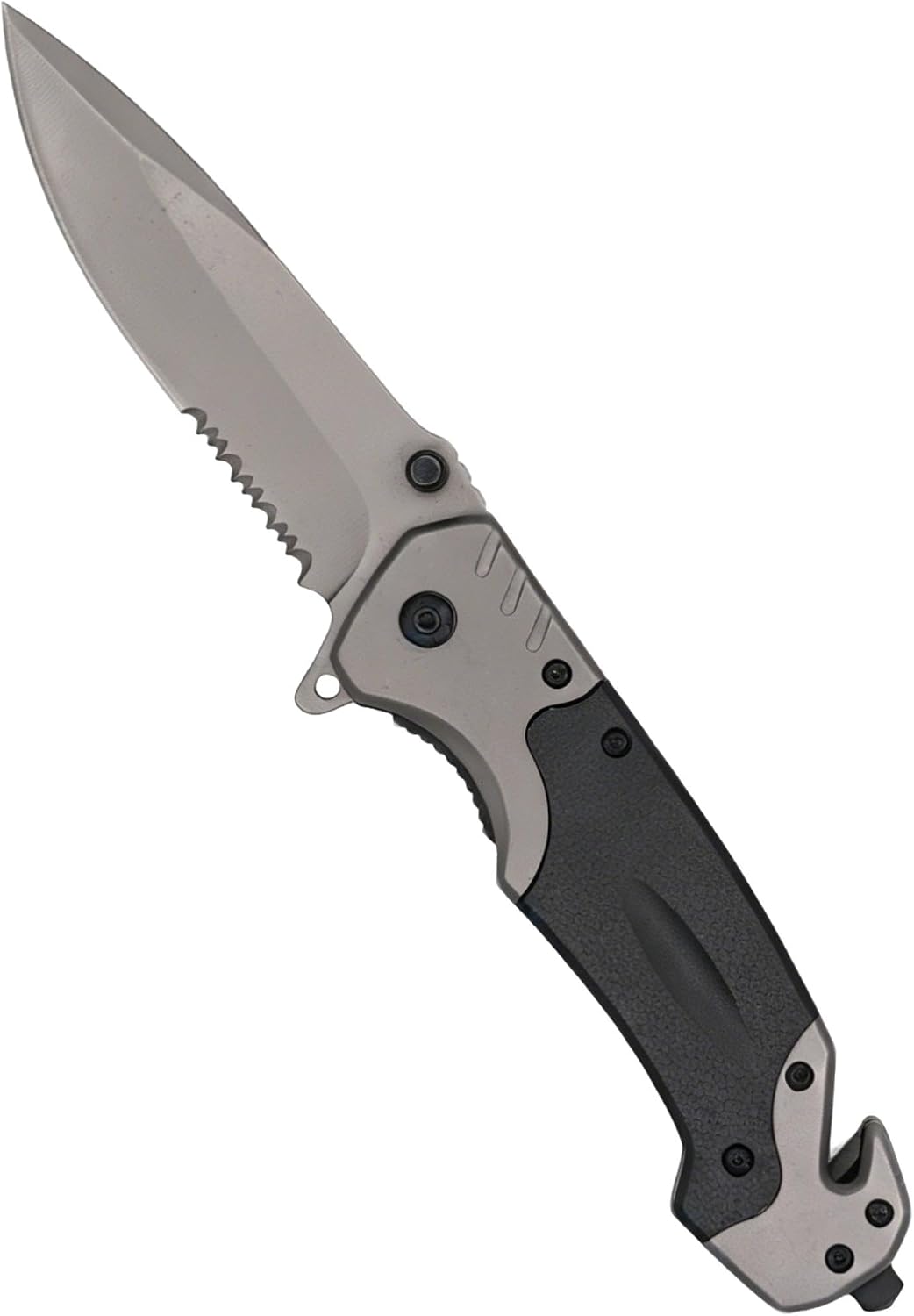 PK923 high quality stainless steel pocket knife with saw, mini hammer, belt cutter and belt buckle hook. easy to carry and use for indoor and outdoor.