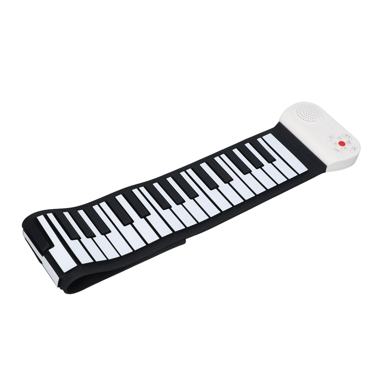 Pianoforte Arrotolabile a 49 Tasti, Ricarica USB, Tastiera Elettrica Pieghevole, Tastiera Portatile, per Bambini, Principianti, Pratica Didattica, Materiale Siliconico