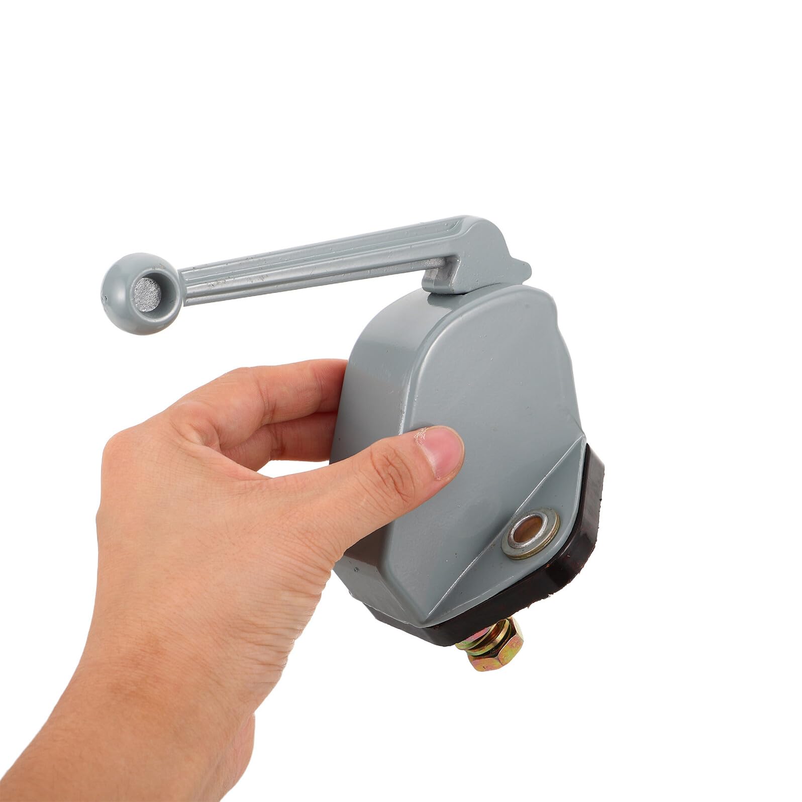 Interruttore Manuale di Disconnessione Batteria per Carrelli Elevatori | Argento, Rame Ferro Lega di Alluminio, Chiave e Targhetta Inclusi, per Rv e Loader
