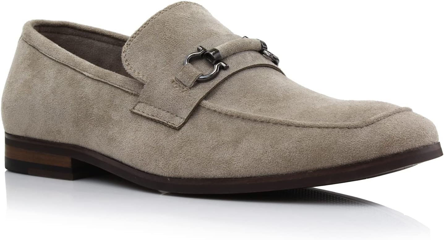 brown suede loafers mens