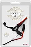 Kyser Quick-Change Capo pour guitares électriques, Sunburst, KGESNBA