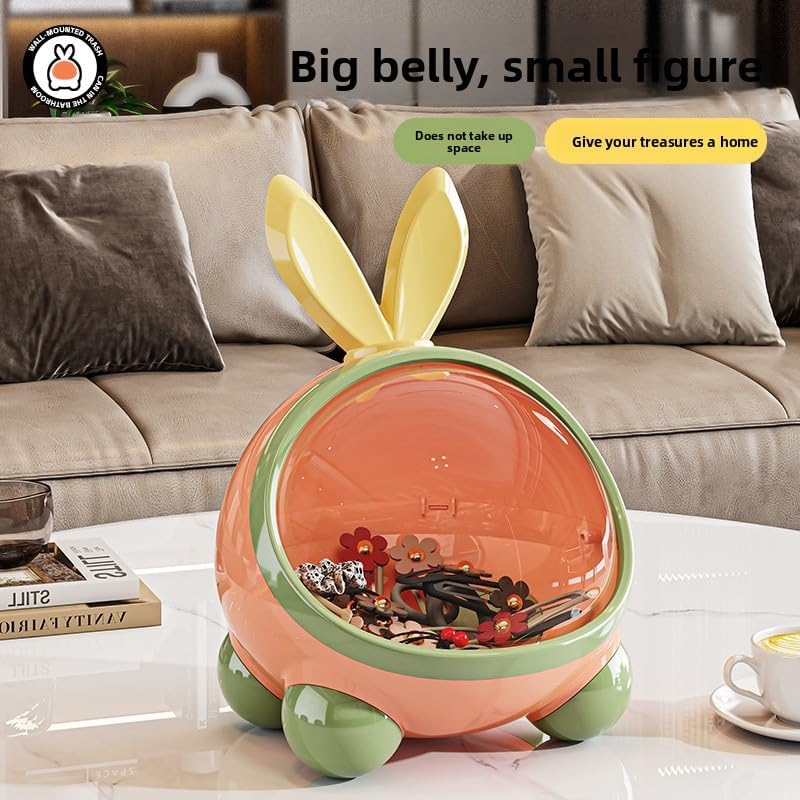 Cartoon Desktop Storage Box Small Household Bedroom Bedside Office Multifunctional Hair Tie Miscellaneous Snacks Organizer Box