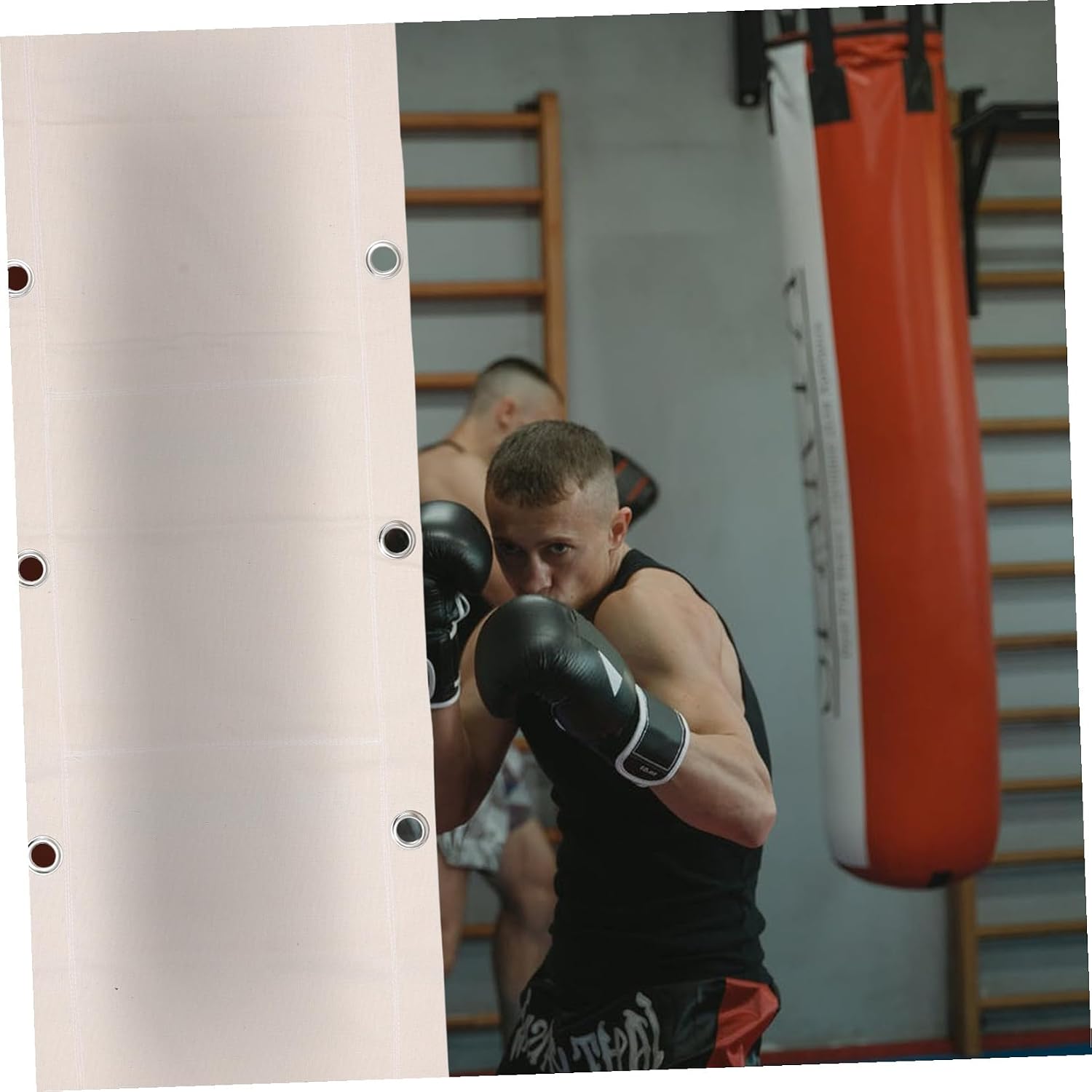 1pc Triplet Gym Workout Wall Bag Lightweight Boxing Training Sandbag for Kickboxing Thai Boxing Karate and More Canvas Design for Enhanced Training Effect