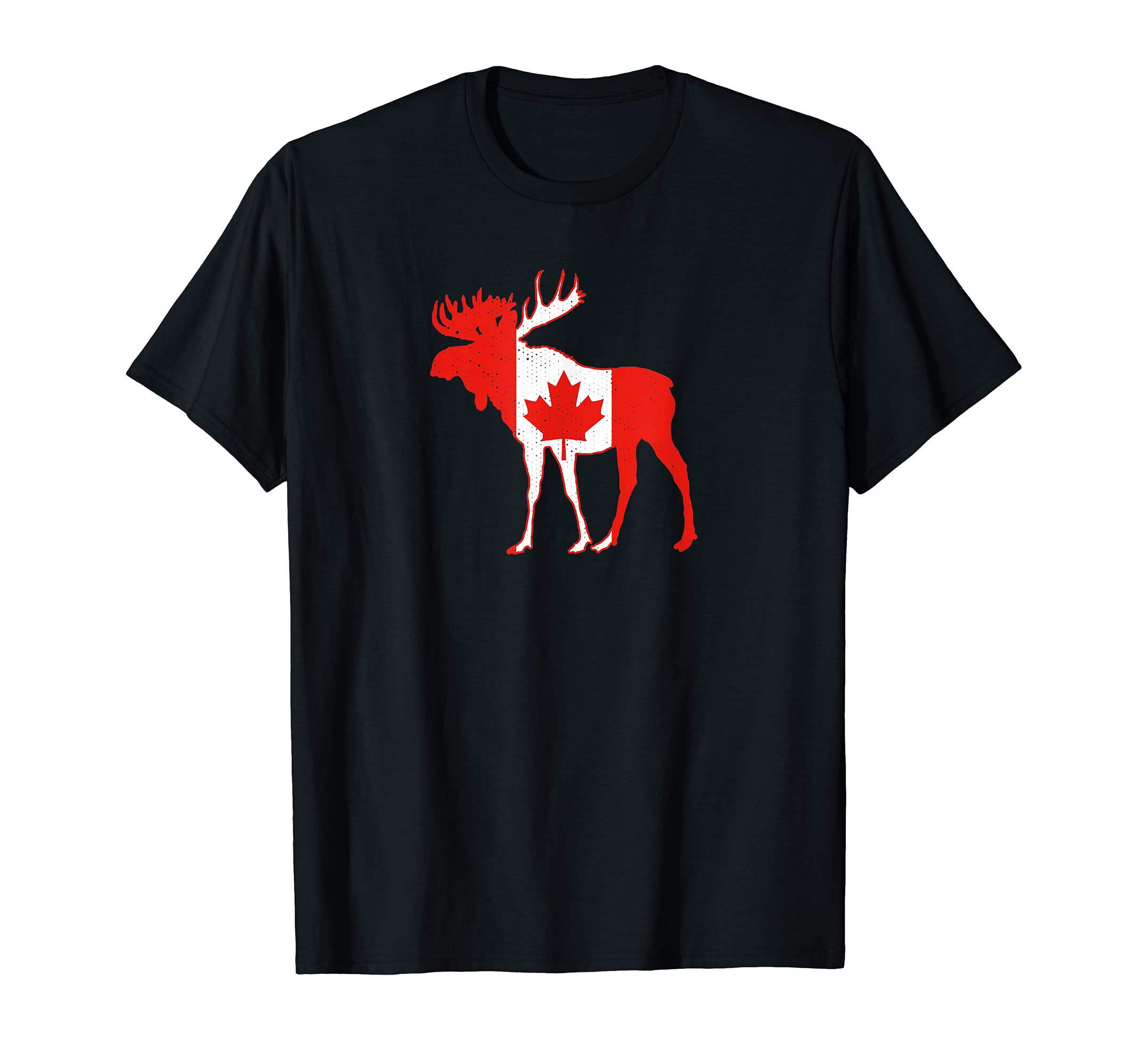 Moose Canadared white T-Shirt