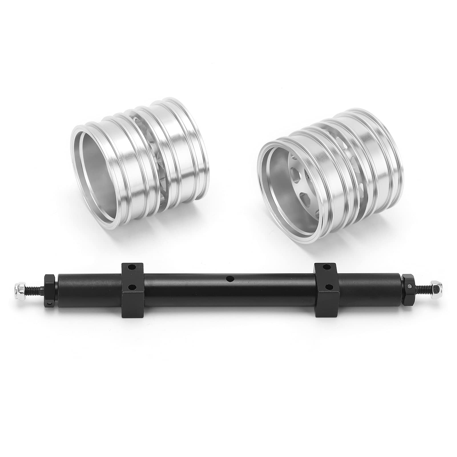 Zestaw piasty koła tylnej osi ze stopu aluminium do traktora w skali 1/14