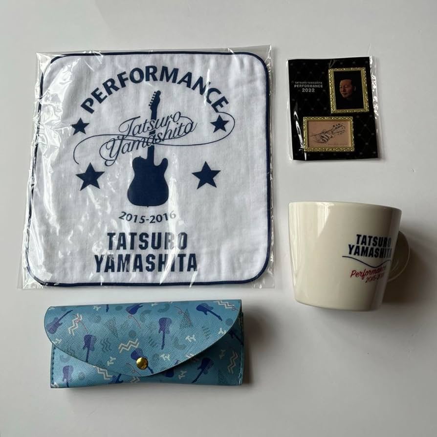 Amazon.co.jp: Tatsuro Yamashita Goods Set of 4 : Toys & Games
