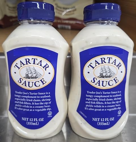 Trader Joe Tartar Sauce 12fl oz 355ml (Two Jars)