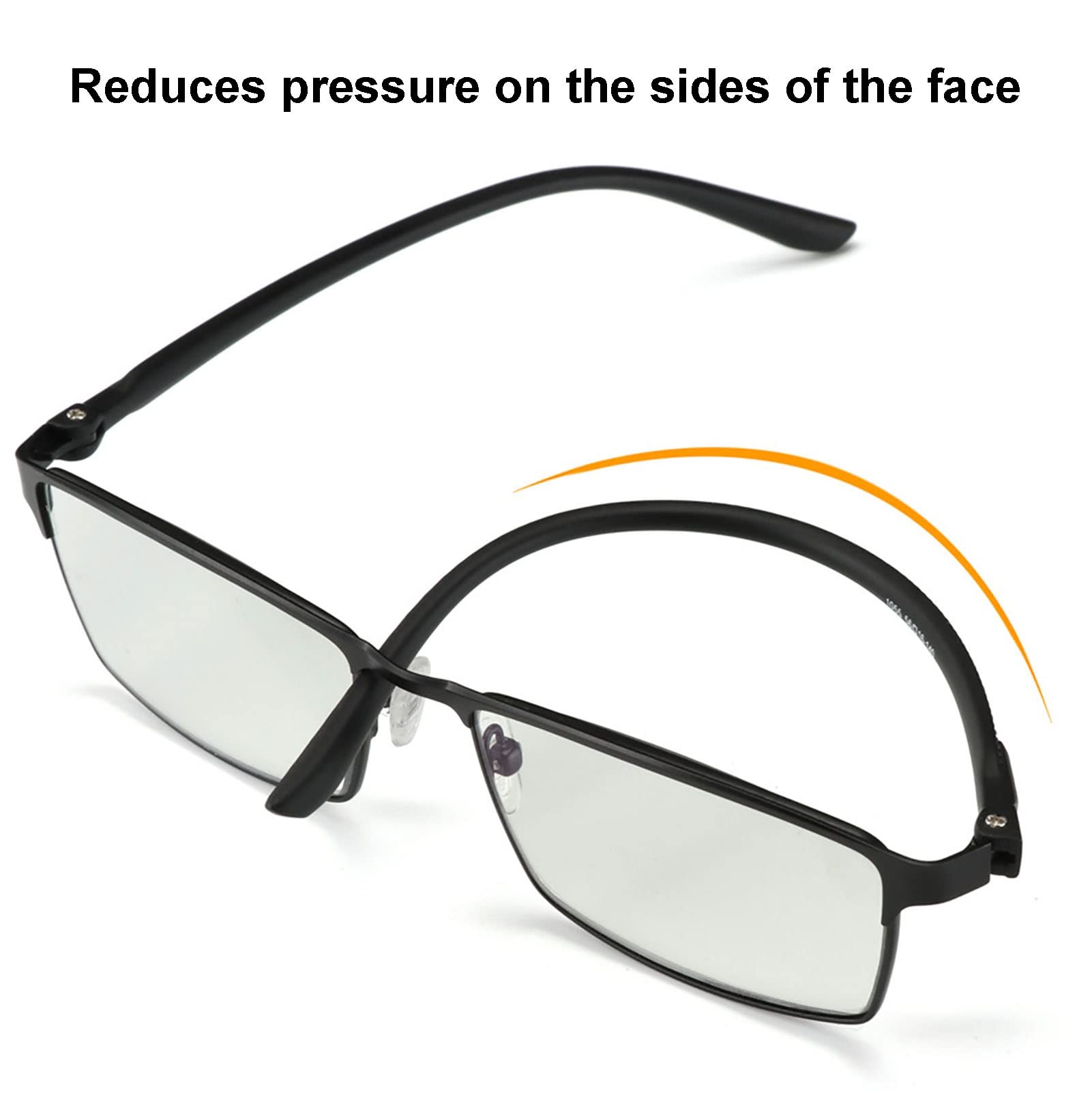 Okulary do czytania z filtrem niebieskiego światła, lekka ramka TR90 Anti Eye Blocker okulary, z zawiasem sprężynowym