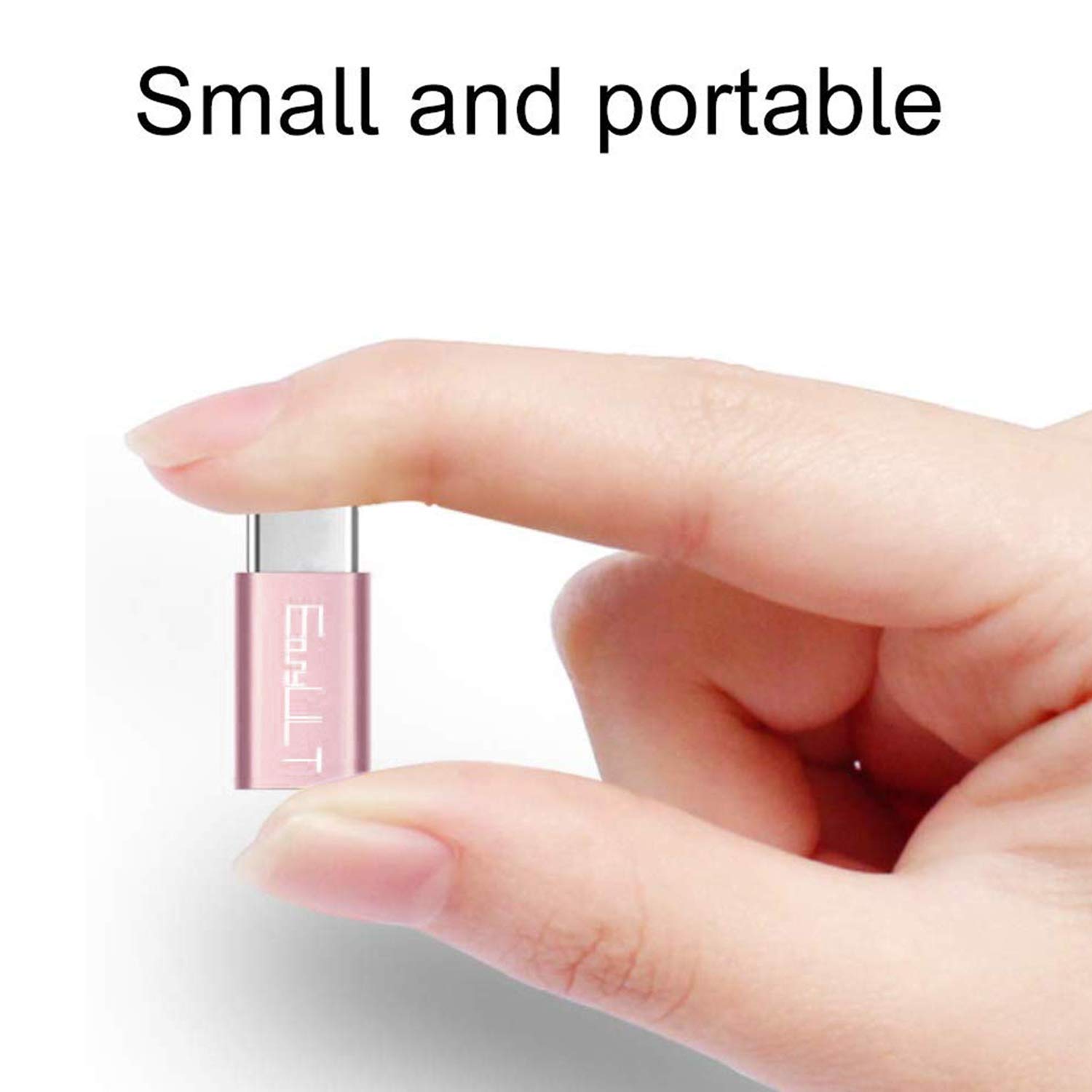 Adaptateur Micro USB Vers USB Type-C - Transfert De Données - Compatible S8, Chromebook, Etc.