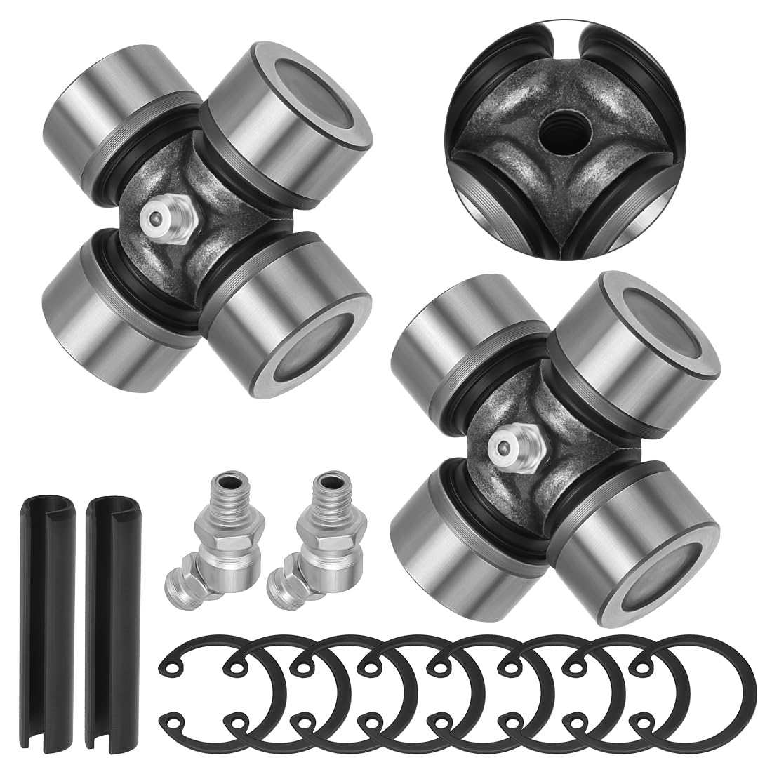 2x Cruceta eje de transmisión delantero para Polaris Scrambler 850 1000 XP Sportsman 550 850 1000 XP SP Forest 2011-2017 2204320